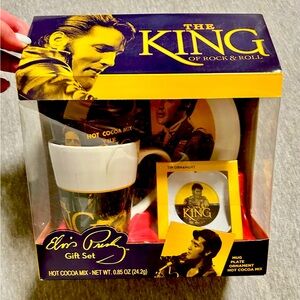 NEW Elvis Presley Gift Set with Mug and Ornament